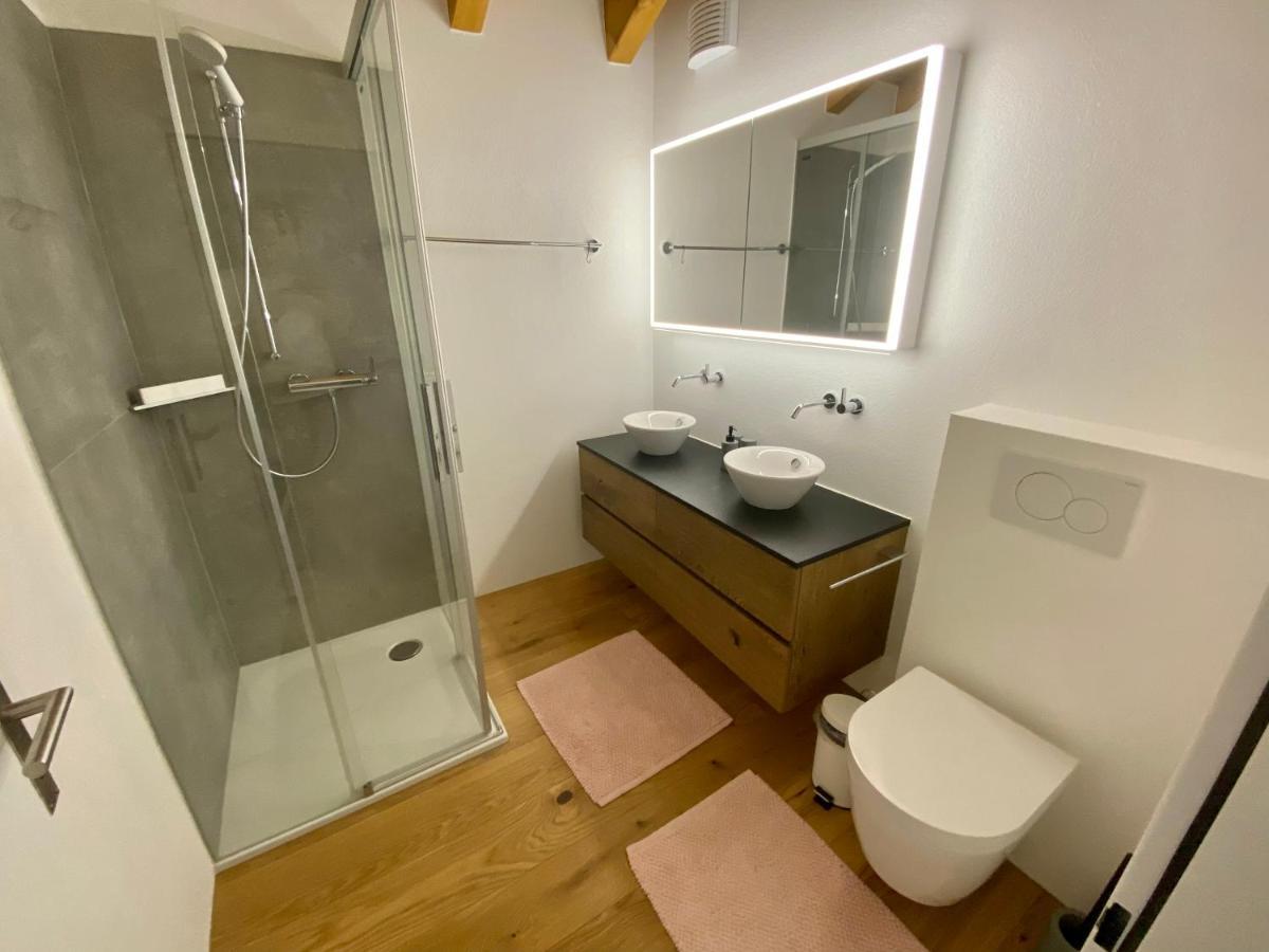 Moderne Dachwohnung Naehe Zermatt Mit Balkon Täsch Extérieur photo